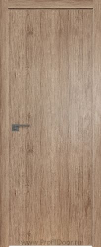 Дверь Profil Doors 1ZN цвет Салинас Светлый кромка ABS Черная матовая с 4-х сторон