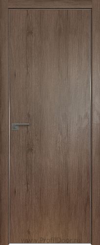 Дверь Profil Doors 1ZN цвет Салинас Темный кромка Матовый Алюминий с 4-х сторон