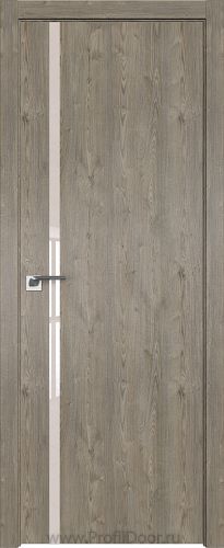 Дверь Profil Doors 22ZN цвет Каштан Темный кромка ABS в цвет с 4-х сторон стекло Lacobel Перламутровый лак