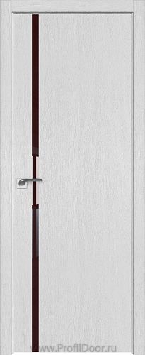 Дверь Profil Doors 22ZN цвет Монблан кромка ABS в цвет с 4-х сторон стекло Lacobel Коричневый лак