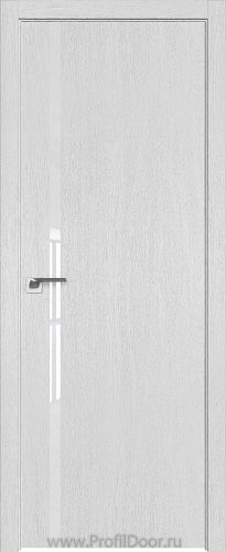 Дверь Profil Doors 22ZN цвет Монблан кромка ABS в цвет с 4-х сторон стекло Lacobel лак Классик