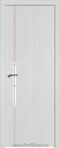 Дверь Profil Doors 22ZN цвет Монблан кромка ABS в цвет с 4-х сторон стекло Lacobel Перламутровый лак
