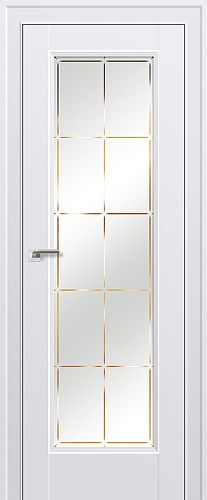 Дверь Profil Doors 92U ДаркВайт стекло Гравировка 1